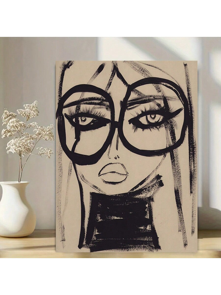 Upgrade your wall decor with our Modern Art Deco Black and White Abstract Woman Canvas Print. This elegant and stylish piece is perfect for any space, including your home, office, or classroom. The framed print adds a touch of sophistication and a unique statement to any room. Experience the benefits of incorporating this contemporary piece into your decor.