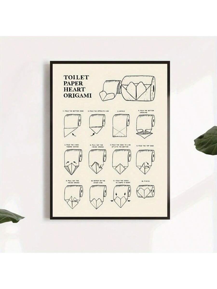 Transform your living space with this sophisticated Heart Origami Canvas Poster. The intricate origami design captures the delicate artistry of paper folding in a permanent art form, creating a focal point that adds dimension and visual interest to any room. Perfect for contemporary interiors, this unique wall art brings a subtle touch of elegance to living rooms and bedrooms while expressing appreciation for traditional Japanese craftsmanship.