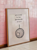 Disco print canvas poster view 7