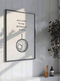 Disco print canvas poster view 4