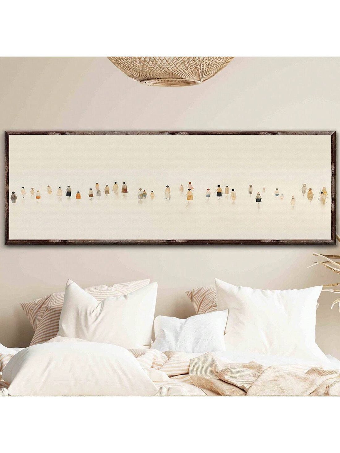 Elevate your space with this minimalist abstract canvas art print, designed to complement modern interiors effortlessly. Its clean lines and subtle color palette bring a sophisticated touch to living rooms, bedrooms, or classrooms. Crafted for versatility, this piece enhances any environment by adding visual interest without overwhelming existing decor. Ideal for those seeking refined, contemporary art that balances simplicity with style.