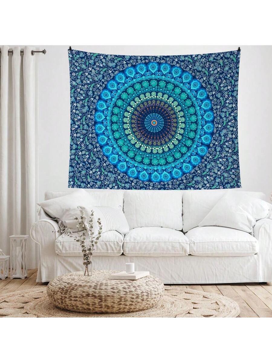 Colorful wall tapestry option for dorm room bedroom or apartment styling