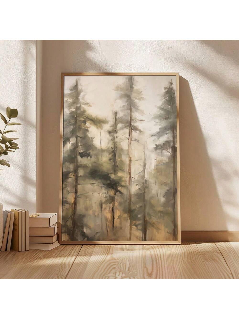 Enhance the aesthetic of any dorm or living room with our Rustic Retro Pine Tree Canvas Print. Featuring minimalist design and durable canvas material, this wall art is a timeless and chic addition to any space. Easy to hang and perfect for adding a touch of nature-inspired beauty to your home.
