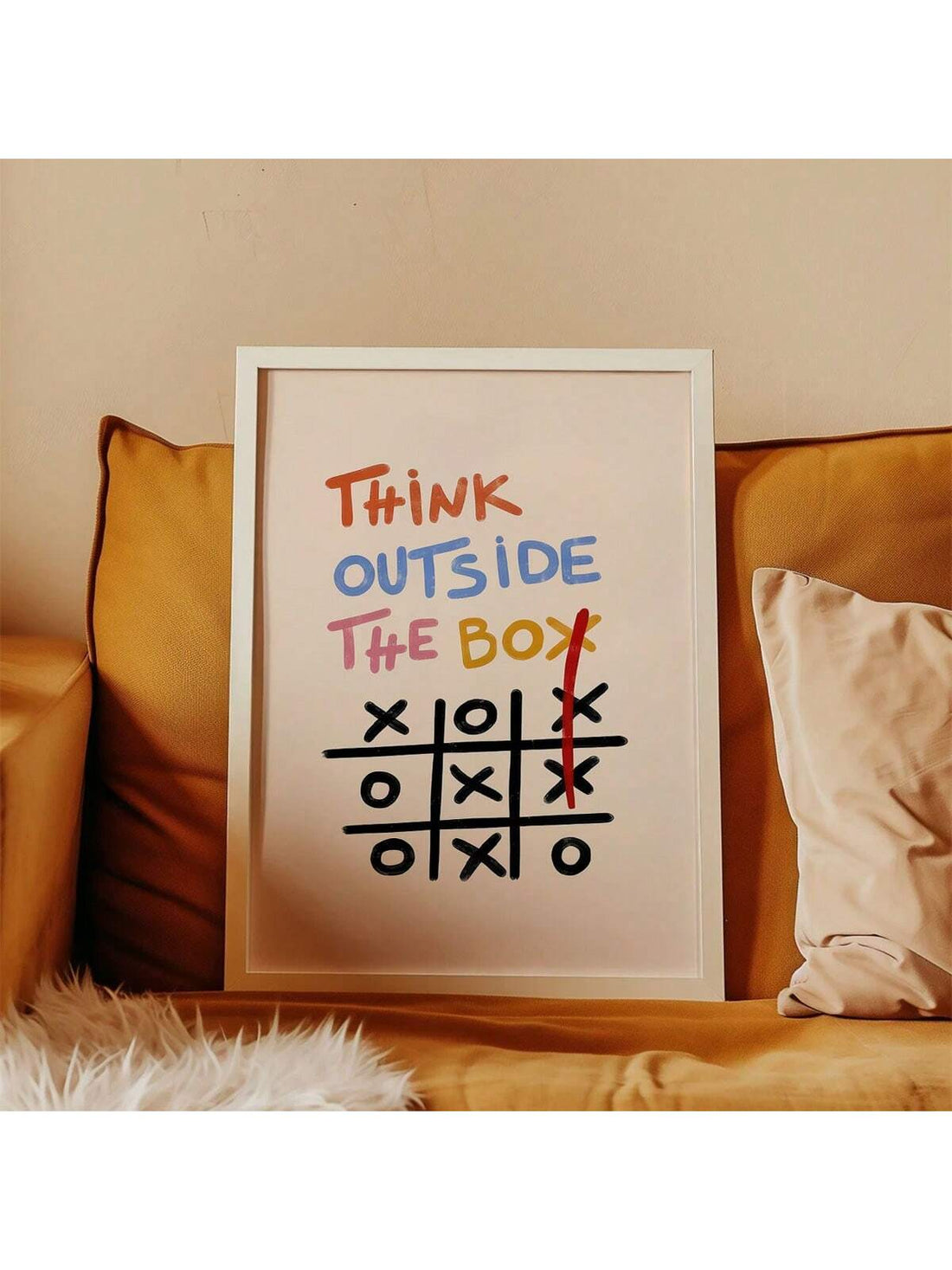 Elevate your space with this vibrant frameless canvas art featuring an inspirational quote. Designed for modern homes and offices, it offers a sleek, borderless look that seamlessly integrates with any decor. The vivid colors and crisp typography not only enhance visual appeal but also provide daily motivation, making it a perfect addition to boost creativity and positivity in your environment. Durable and easy to hang, this canvas art combines style and inspiration effortlessly.