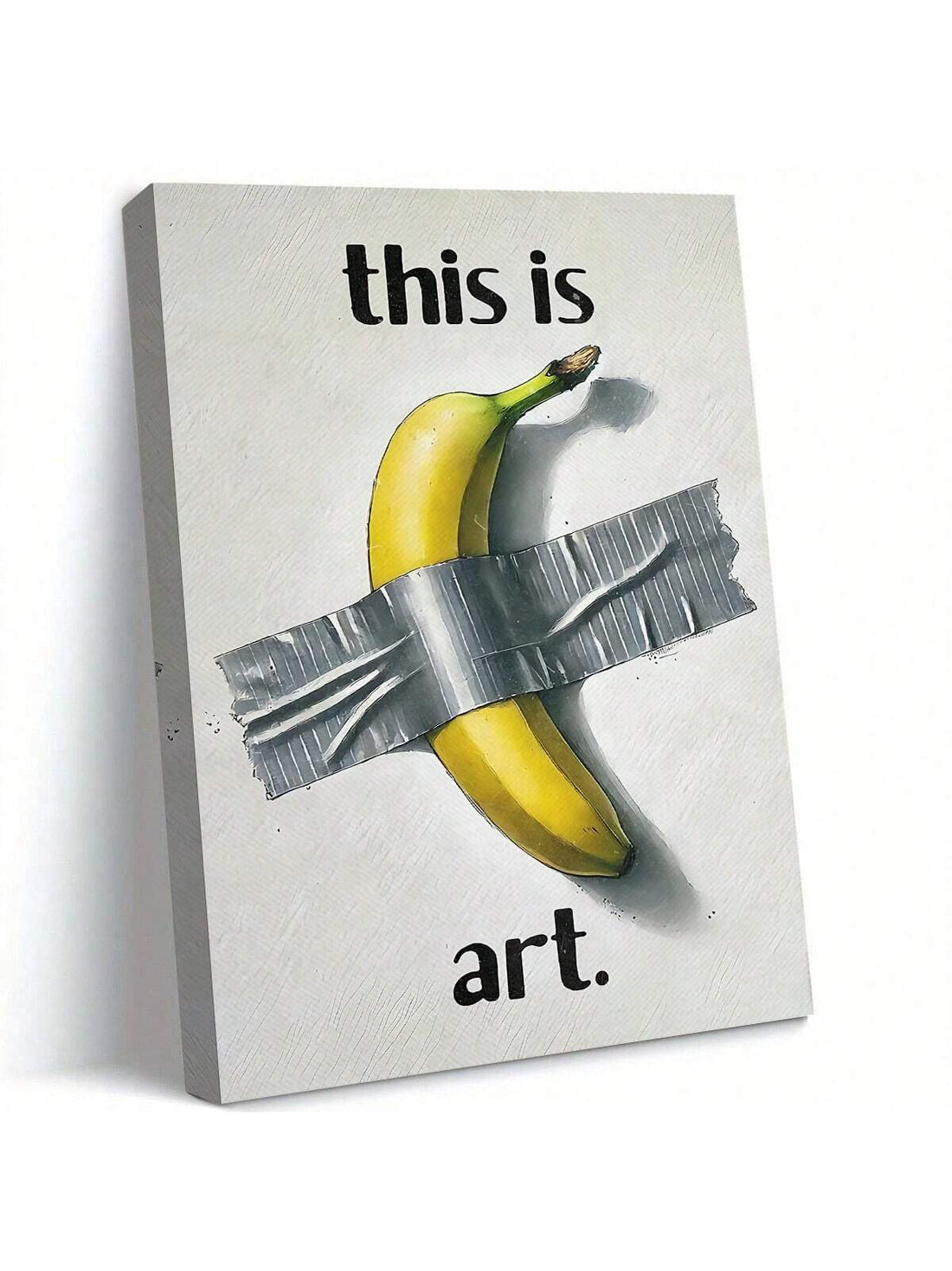 Upgrade your wall décor game with our Modern Minimalist Unframed Banana Tape Art Poster. Made with high-quality materials, this quirky poster adds a touch of fun and style to any room. The perfect addition for those looking to elevate their interior design.