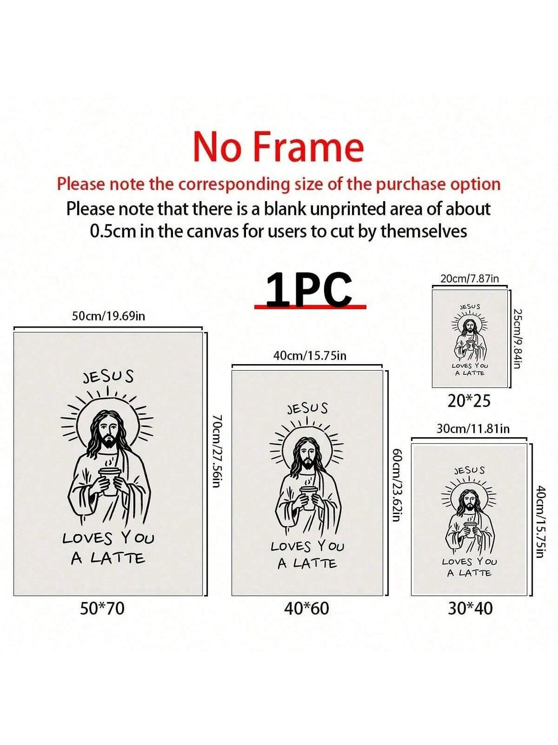 Bring warmth and wit to your space with this charming Christian wall art that combines faith with coffee culture humor. Perfect for kitchens, living rooms, or any area needing a spiritual lift, this piece features a clever play on words that resonates with believers and coffee enthusiasts alike.