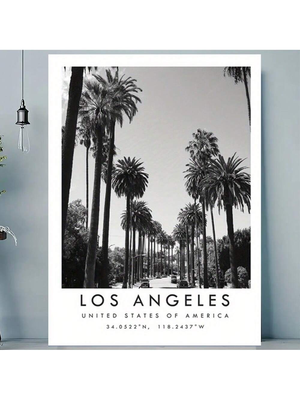 Transform your space into a stylish haven with our Los Angeles Inspired Framed Canvas Wall Art. Perfect for any bedroom, living room, or dorm, this modern D poster adds a touch of sophistication. Crafted with high-quality materials, this framed canvas guarantees durability and long-lasting beauty. Elevate your decor with a touch of LA charm.
