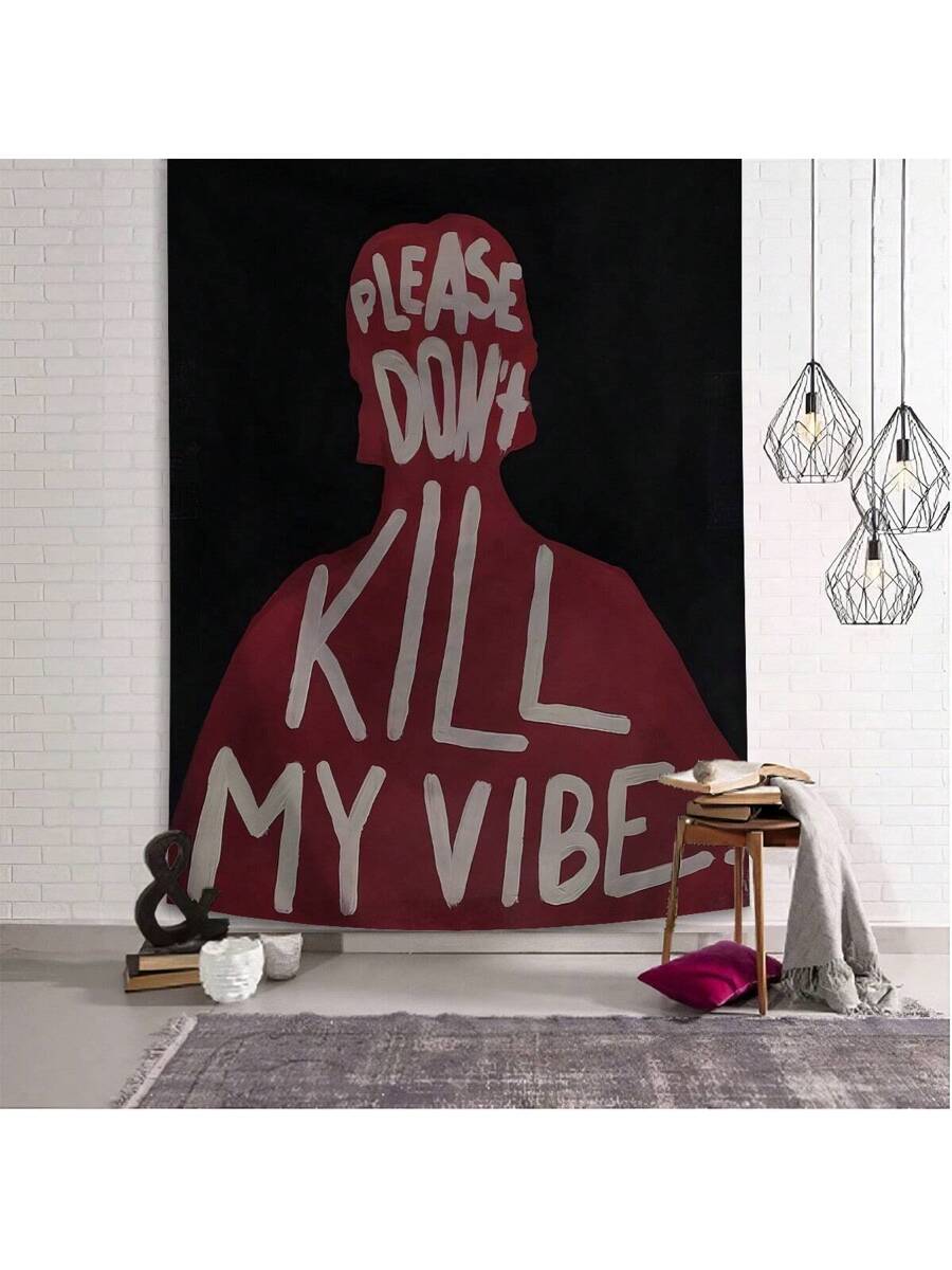 heart letter wall tapestry product image 7