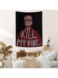 heart letter wall tapestry product image 6