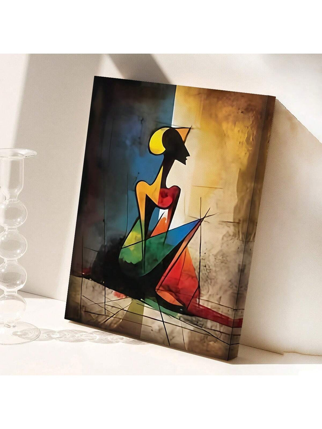 Elevate your space with this vibrant abstract oil painting by Paul Picasso, expertly rendered on an XL canvas. Its dynamic composition and rich colors bring a sophisticated modern touch to any home or office environment. Crafted to inspire creativity and conversation, this artwork serves as a striking focal point that complements contemporary decor while enhancing the ambiance with artistic depth.