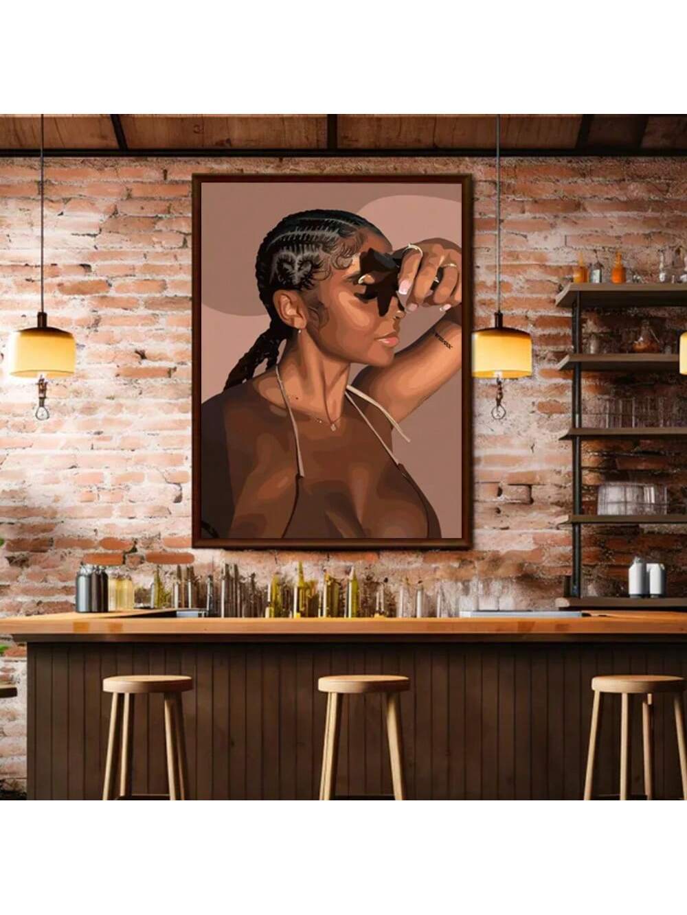 Elevate your living space with this Modern African American Wall Art Set, featuring three vibrant pop art posters. Each piece celebrates contemporary fashion and culture, adding a bold, stylish statement to your home decor. Perfect for creating a dynamic focal point, these prints bring color and personality to any room with expert craftsmanship and modern design.