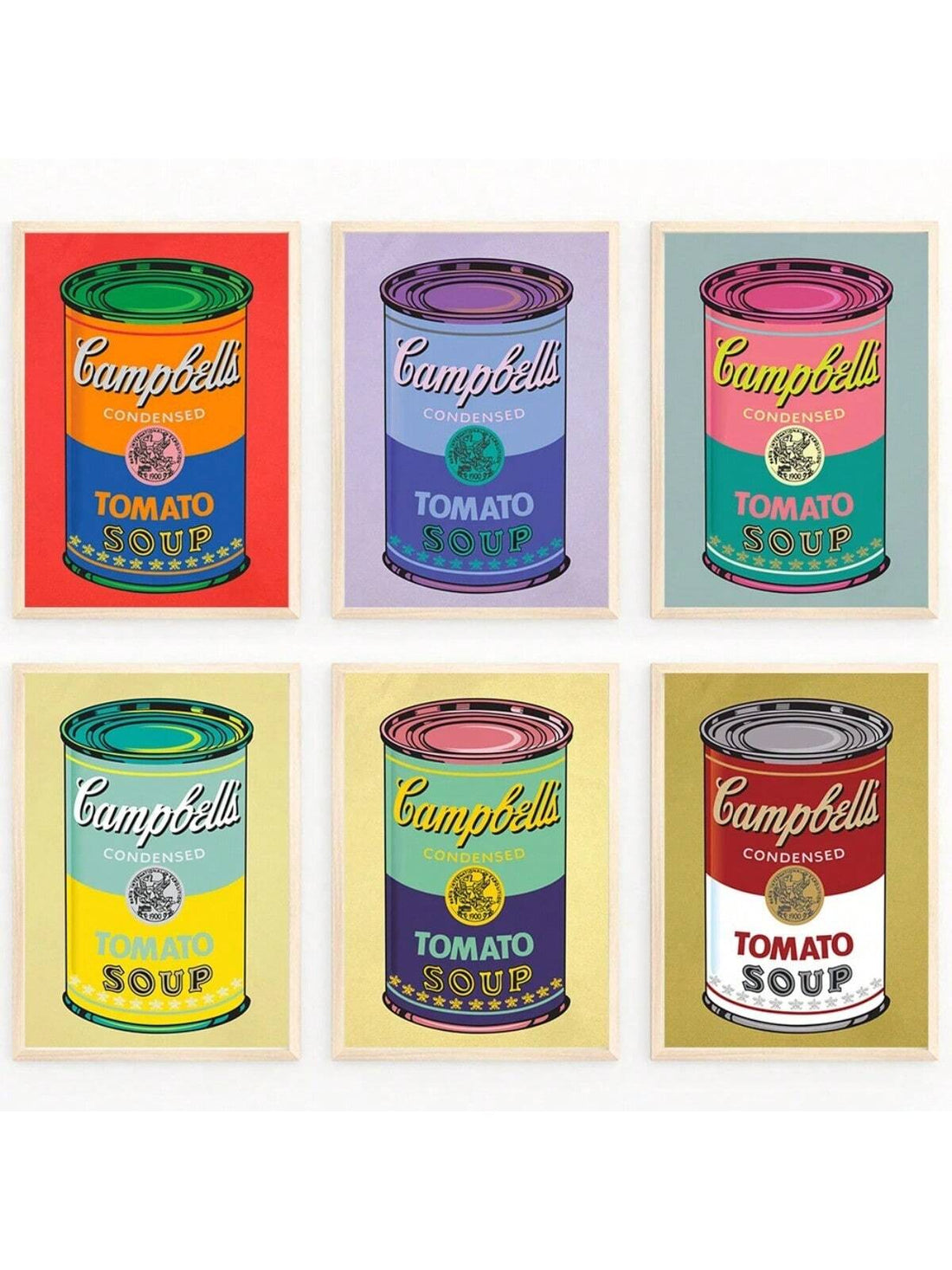 Elevate your kitchen ambiance with this Modern Pop Art Tomato Soup Canvas Poster. Designed to blend vintage charm with contemporary aesthetics, this vibrant wall art adds a bold splash of color and character. Perfect for those seeking a unique statement piece, it complements retro and modern interiors alike, creating an inviting culinary space with artistic flair. Durable and visually striking, this canvas poster transforms any kitchen into a stylish showcase.