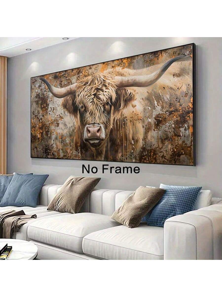 Expertly crafted and charmingly rustic, our Stunning Highlands Cattle Canvas Wall Art is the perfect addition to your living room or bedroom. The beautiful canvas print showcases the iconic Highlands Cattle, adding a touch of farmhouse style to your home. Elevate your decor with this stunning piece.