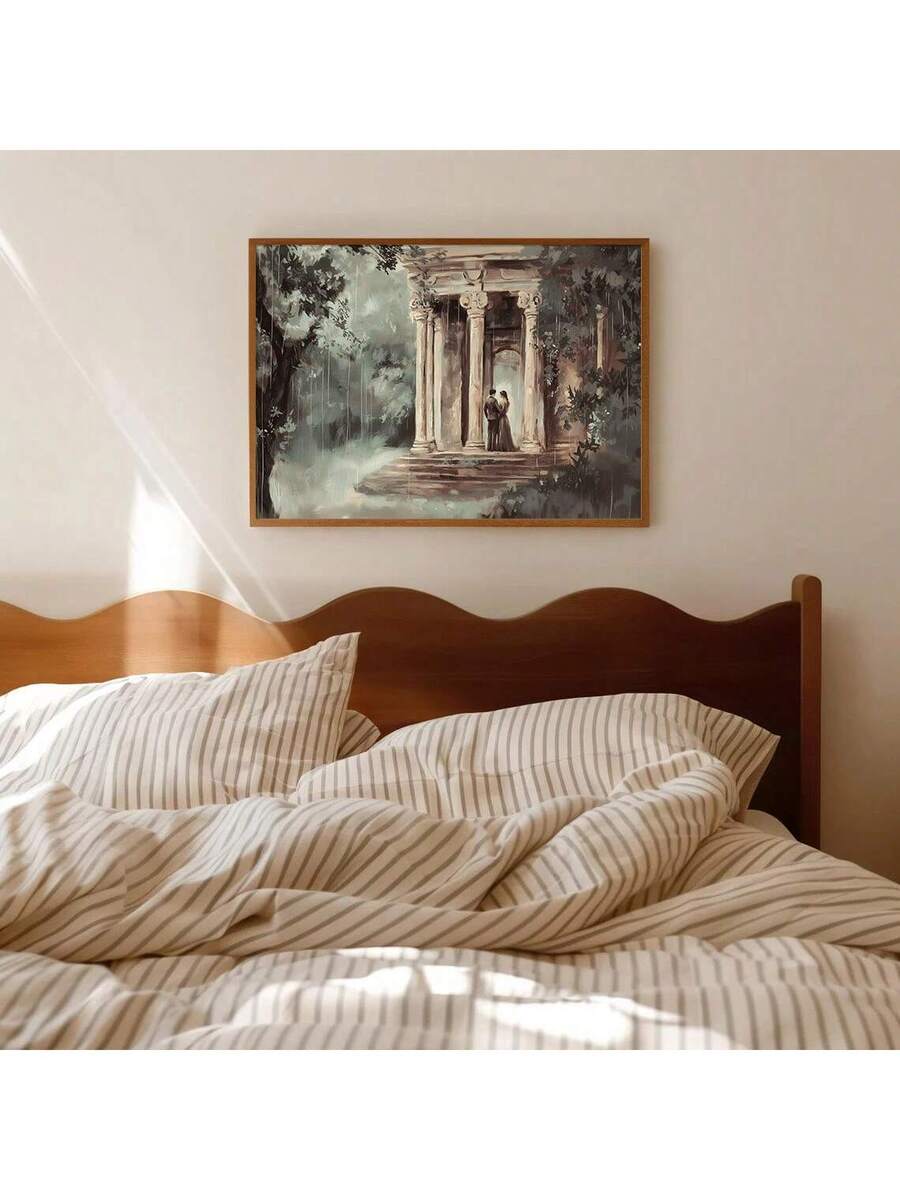 Bring literary elegance into your space with this stunning Vintage Pride and Prejudice Wall Art Poster. Featuring a charming cottagecore aesthetic, this retro canvas print celebrates Jane Austen's timeless romance with artistic flair. Perfect for living rooms, bedrooms, or home offices, it adds character and sophistication to any décor style. The multicolor design complements various interior themes while the durable chemical fiber material ensures lasting quality. Ideal for book lovers, Austen enthusiasts,