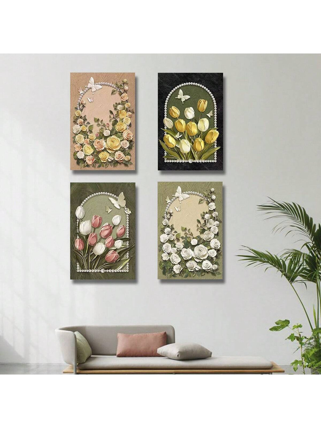 Elevate your space with this Charming Vintage Floral Canvas Wall Art, featuring high-definition prints inspired by French medieval style. Crafted to bring timeless elegance, this piece enhances both home and office environments with its intricate floral details and classic aesthetic. Durable canvas material ensures lasting beauty, making it a refined choice for sophisticated decor.