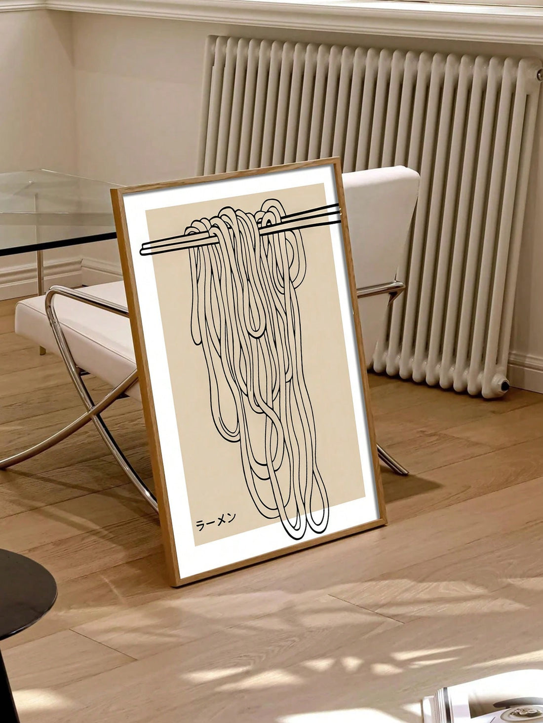Elevate your space with this sophisticated Japanese Ramen Canvas Art Print. The minimalist black and white aesthetic offers timeless elegance while celebrating culinary artistry. Meticulously crafted to complement modern interiors, this piece adds depth and character to homes, kitchens, and living areas without overwhelming existing décor.
