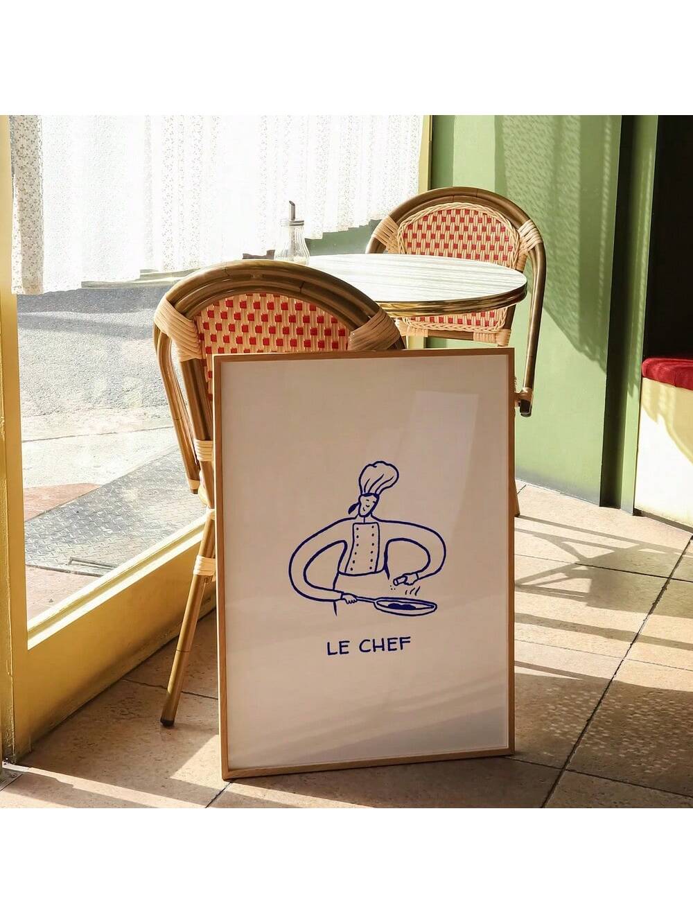 Add a playful yet stylish touch to your kitchen with this Cute Chef Poster. Designed to complement modern decor, this fun aesthetic wall art print brings charm and personality to your culinary space. Its vibrant design enhances any kitchen environment, making it an ideal choice for those who appreciate both art and cooking. Durable and easy to frame, this poster is perfect for creating a welcoming atmosphere that inspires creativity and joy in your kitchen.