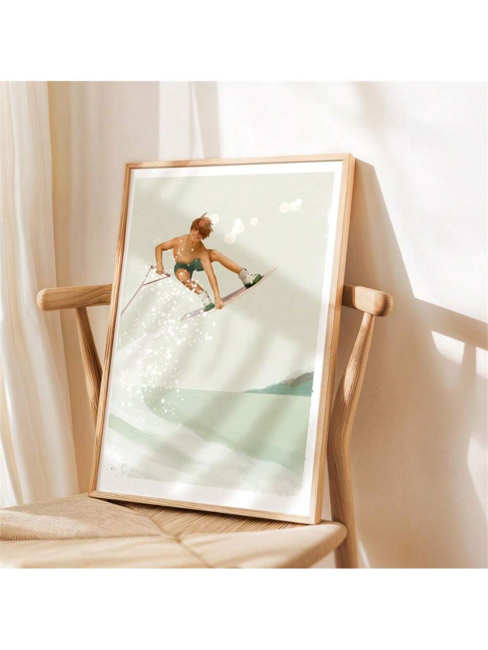 Capture the timeless spirit of summer with this Vintage Water Ski Canvas Print. Perfect for coastal-themed interiors, it brings a nostalgic water sports vibe to your space. Crafted on high-quality canvas, this artwork adds depth and character to any room, making it an ideal choice for enthusiasts seeking authentic summer decor. Elevate your walls with a piece that celebrates classic water skiing and the carefree essence of sunny days by the shore.