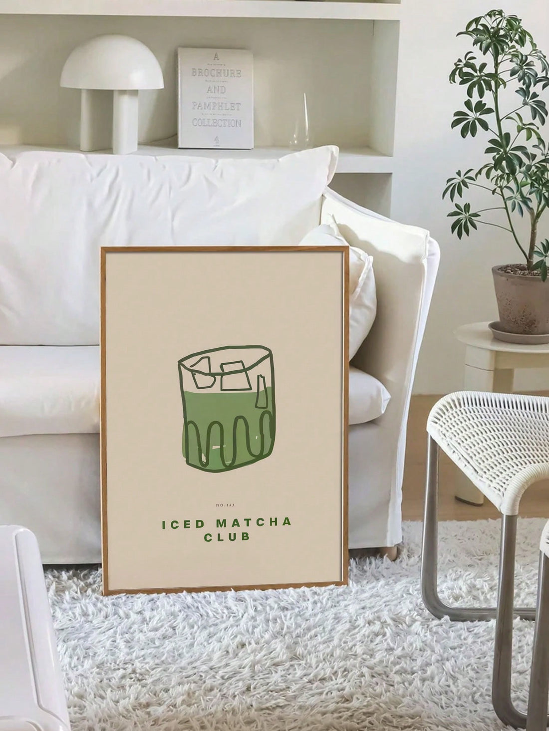 Elevate your kitchen ambiance with this Cute Matcha Latte Art Print, designed for minimalist aesthetics. Featuring delicate, detailed artwork that captures the serene beauty of a matcha latte, this print adds a subtle yet sophisticated touch to your wall decor. Perfect for creating a calming, stylish environment, it complements modern kitchens with its clean lines and soothing green tones. Crafted to inspire tranquility and appreciation for simple pleasures, this art piece is an expert choice for enhancing 