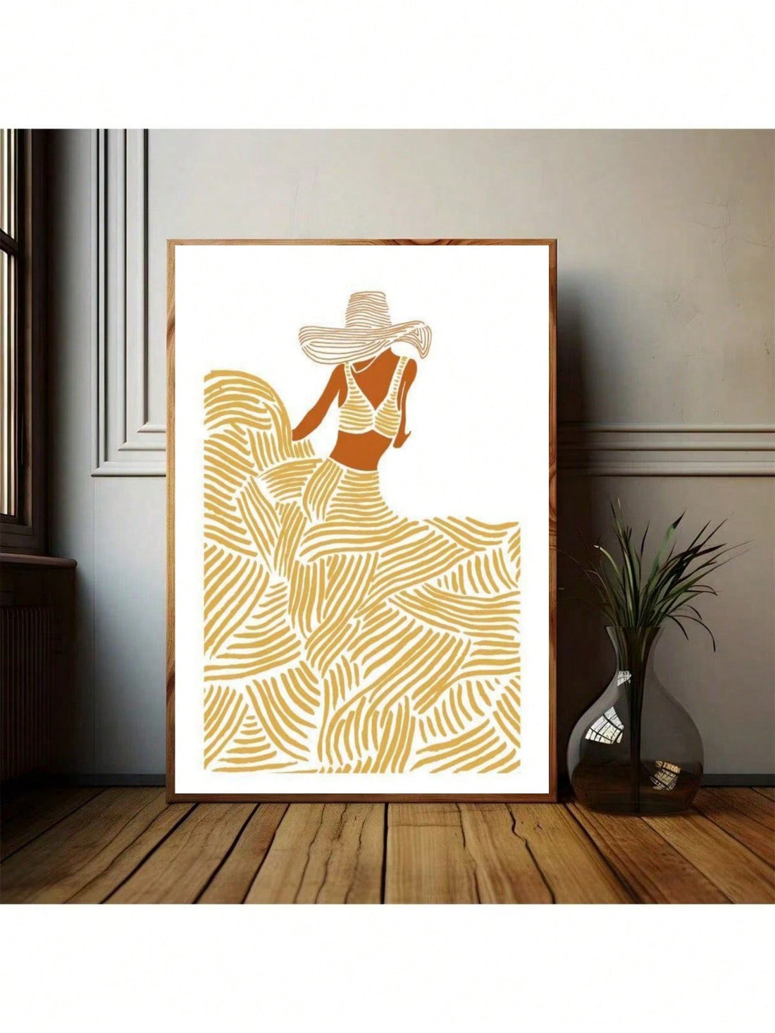 Elevate your interior design with our Frameless Canvas Wall Art Poster. This sophisticated piece seamlessly integrates into any space, adding a touch of elegance to bathrooms, bedrooms, offices, and living rooms. The frameless design creates a contemporary floating effect, allowing the artwork to become the focal point without distraction. Crafted with premium materials for lasting quality and visual impact.