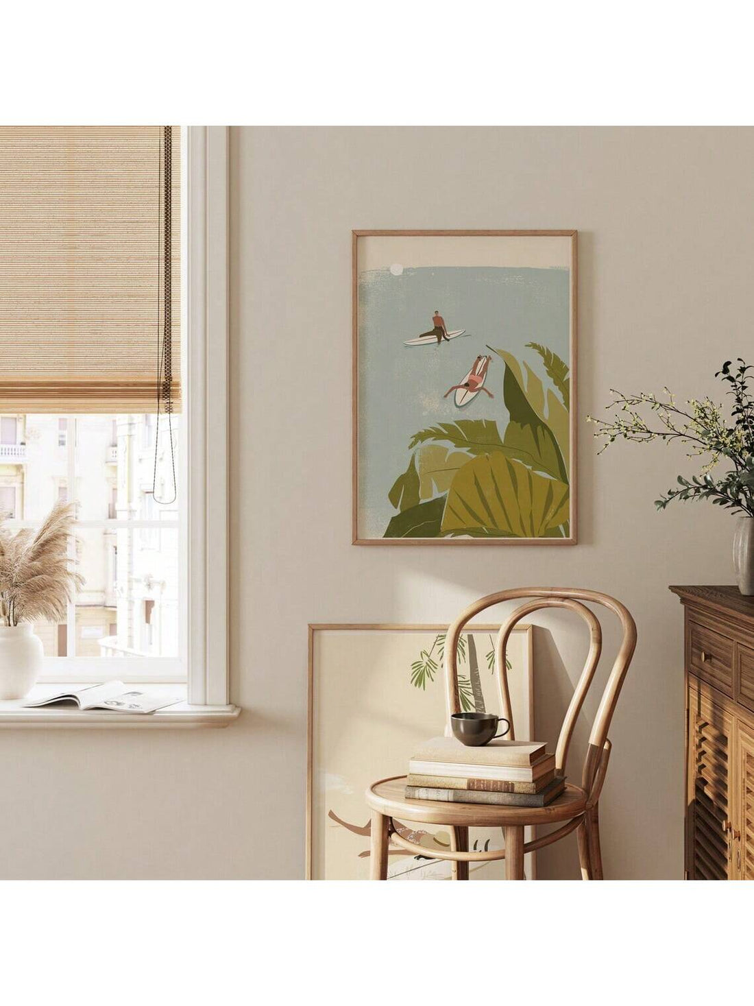 Capture the timeless spirit of coastal living with this Vintage Surf Wall Art Poster. Featuring a modern yet nostalgic sea and surf design, this unframed piece is ideal for enhancing any beach house or ocean-inspired space. Its classic aesthetic brings a refined, authentic vibe that complements both contemporary and traditional décor styles, making it a versatile addition to your home or office.
