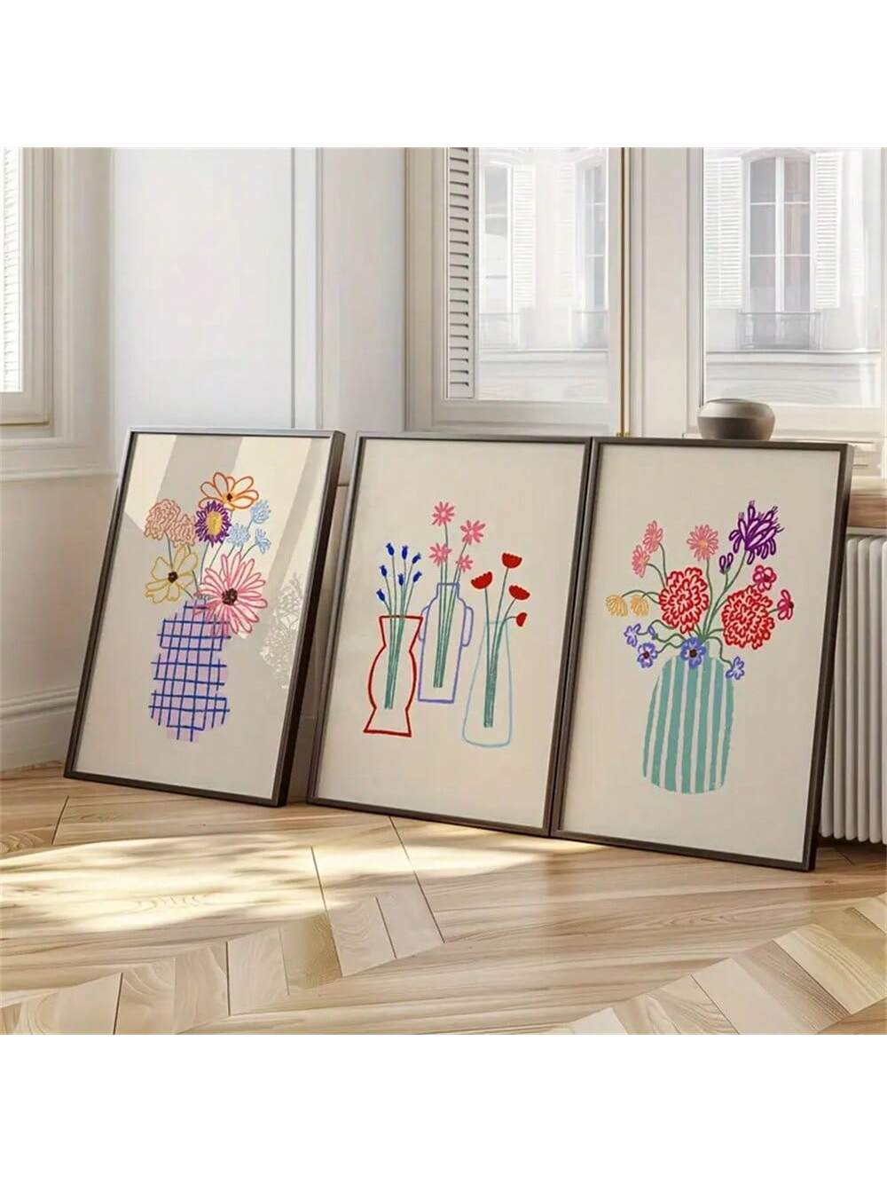 Enhance your living or workspace with these vibrant floral canvas prints, featuring modern watercolor designs that bring a fresh, artistic touch to any environment. Crafted with high-quality materials, these prints offer rich colors and fine details that enliven walls while complementing contemporary décor. Ideal for adding a sophisticated yet lively ambiance, they easily adapt to both home and office settings, elevating the atmosphere with a subtle blend of nature-inspired elegance and modern art aesthetic