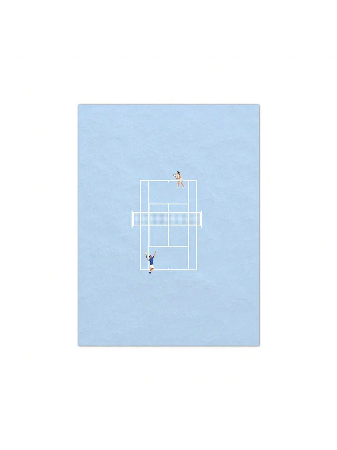 Elevate your space with this Modern Minimalist Bohemian Blue Tennis Poster, designed for both home and office environments. Its clean lines and soothing blue tones blend minimalist style with bohemian flair, creating a sophisticated yet relaxed atmosphere. Perfect for tennis enthusiasts and art lovers alike, this poster adds a contemporary artistic touch that complements any décor while inspiring a sporty and creative vibe.