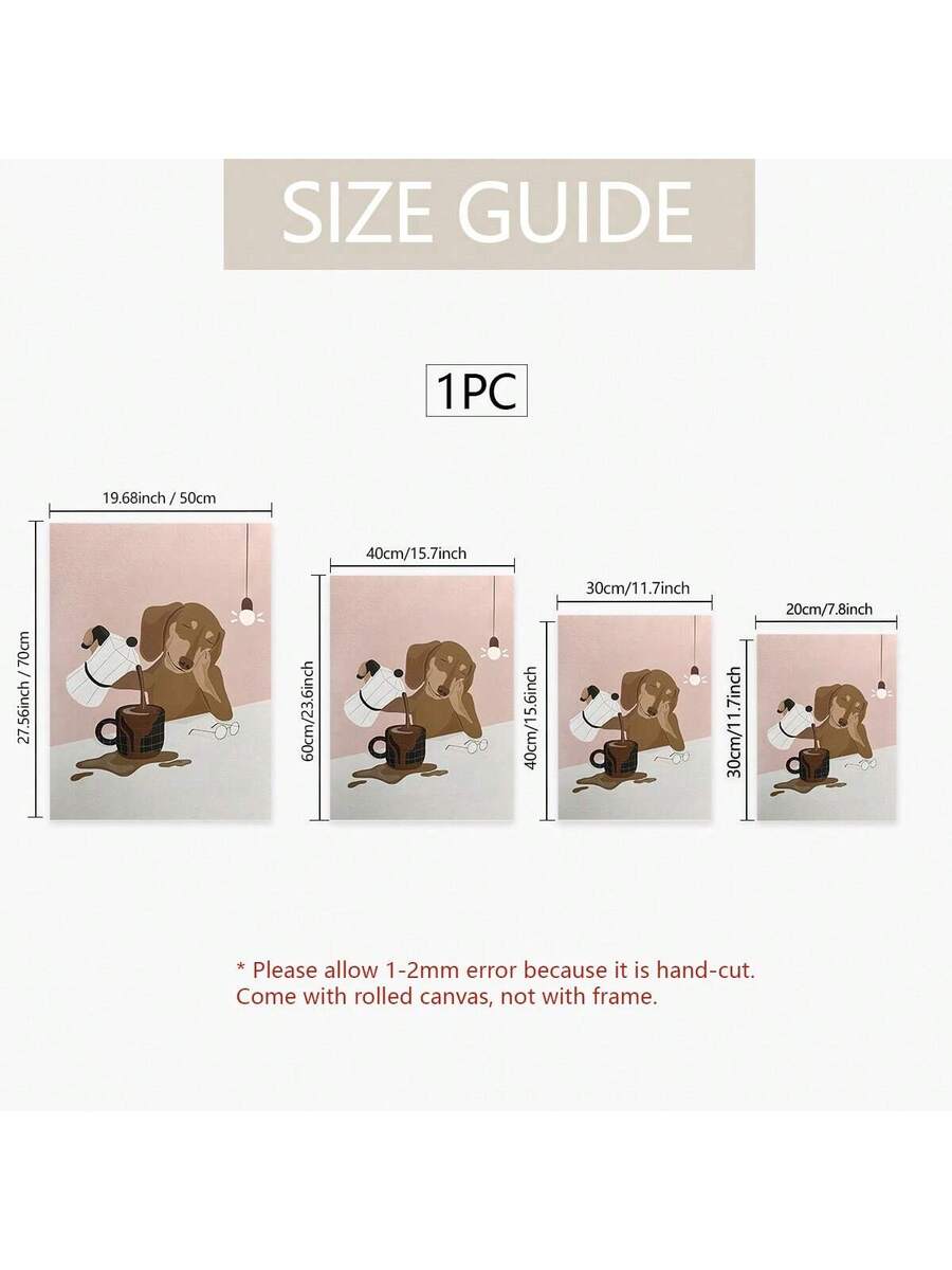 Magnetic hanger display for cute cat canvas wall art