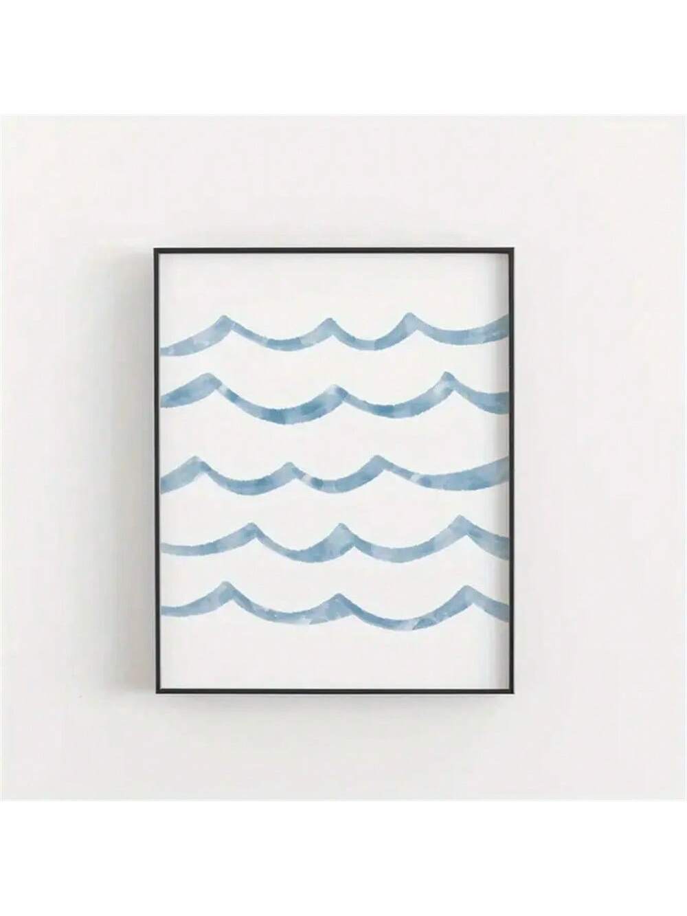 This elegant canvas art print features a blue watercolor wave pattern, bringing a serene and sophisticated touch to modern interiors. Its fluid design and calming hues create a subtle focal point that complements contemporary decor styles, enhancing any room’s ambiance with artistic refinement. Crafted for durability and vibrant color retention, this piece offers lasting beauty to elevate your home environment.