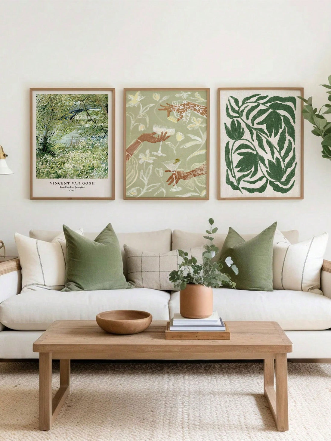 Elevate your living space with the Boho Abstract Girl 3-Piece Wall Art Set, featuring stylish canvas prints that blend modern artistry with bohemian charm. Each piece showcases abstract female forms rendered in warm, earthy tones, creating a cohesive and sophisticated focal point. Perfect for adding depth and personality to your living room, this set offers a refined aesthetic that complements a variety of interior styles. Crafted on high-quality canvas, these prints ensure lasting vibrancy and texture, mak