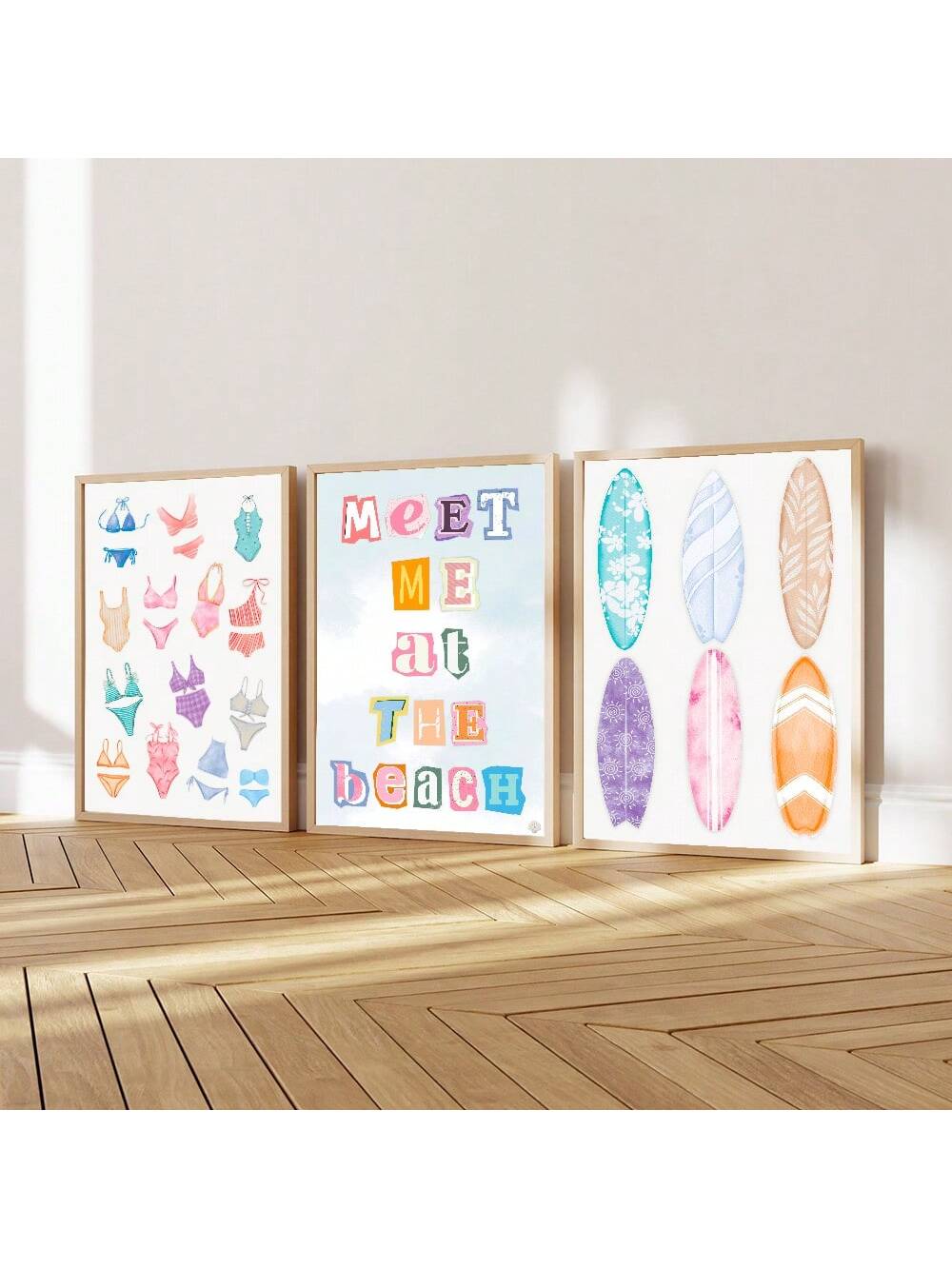 Transform your space with our Vintage Coastal Wall Art Set, featuring carefully curated beach posters that evoke nostalgic seaside charm. These aesthetic prints blend retro styling with timeless coastal imagery, creating an instant summer ambiance in any room. Perfect for coastal homes, beach houses, or adding a refreshing touch to urban spaces year-round.