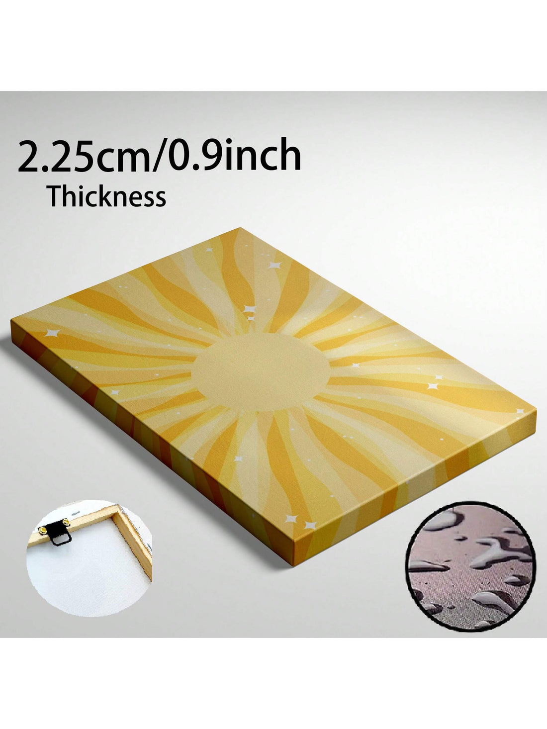 Add a vibrant touch to your living space with this Bright Yellow Framed Retro Wall Art. Designed to evoke a summer aesthetic, it’s perfect for dorm rooms and apartments seeking a lively, nostalgic vibe. The bold yellow frame enhances any wall, creating a focal point that brightens your environment while complementing retro-inspired decor. Durable and stylish, this piece effortlessly combines classic charm with modern appeal.