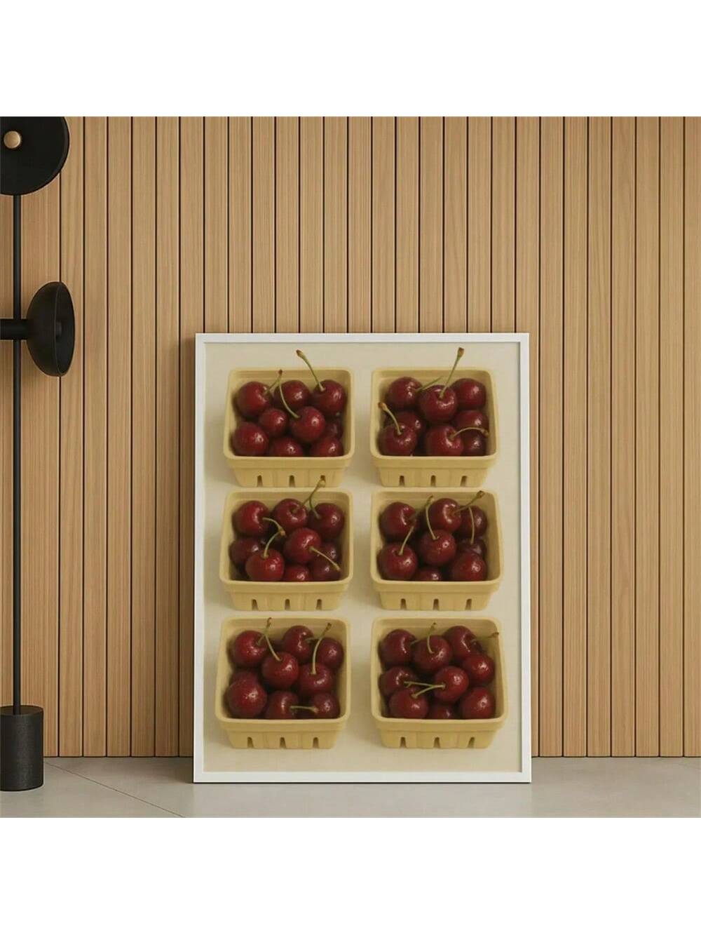 Add a vibrant touch to your kitchen or living room with this Bright Red Strawberry Basket Canvas Print. Featuring a modern farmer's market theme, this artwork brings fresh, natural charm and a pop of color to your space. Crafted with high-quality canvas, it offers durability and a sleek finish, perfect for enhancing contemporary decor with a tasteful, farm-fresh aesthetic.