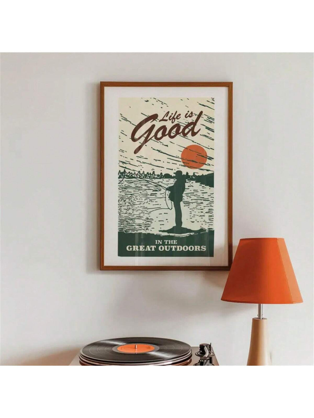 Celebrate your passion for the great outdoors with this Retro Outdoors Art Print. Expertly crafted on high-quality canvas, it captures the nostalgic spirit of camping and fishing adventures. Perfect for adding a touch of vintage charm to your living space, this durable wall decor inspires relaxation and a love for nature. Ideal for enthusiasts seeking to enhance their home or cabin with timeless outdoor-themed art.