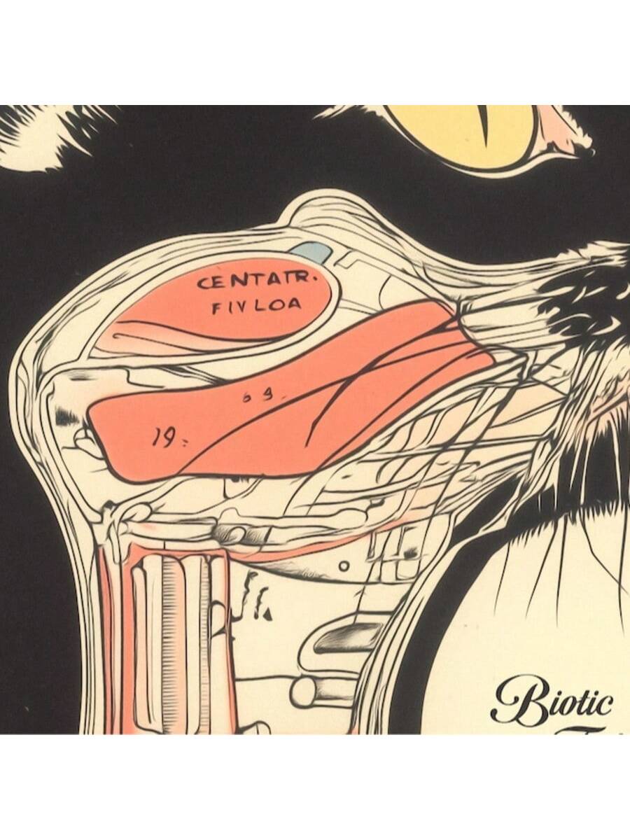 Discover the Vintage Cat Anatomy Wall Art, a detailed biotic feline canvas print that combines scientific illustration with artistic flair. Perfect for adding a distinctive touch to your home or office, this piece appeals to cat lovers and anatomy enthusiasts alike. Crafted to highlight the intricate structure of the feline form, it serves as both an educational tool and a unique decorative element. Ideal as a thoughtful gift, this artwork enhances any space with its blend of vintage charm and expert design