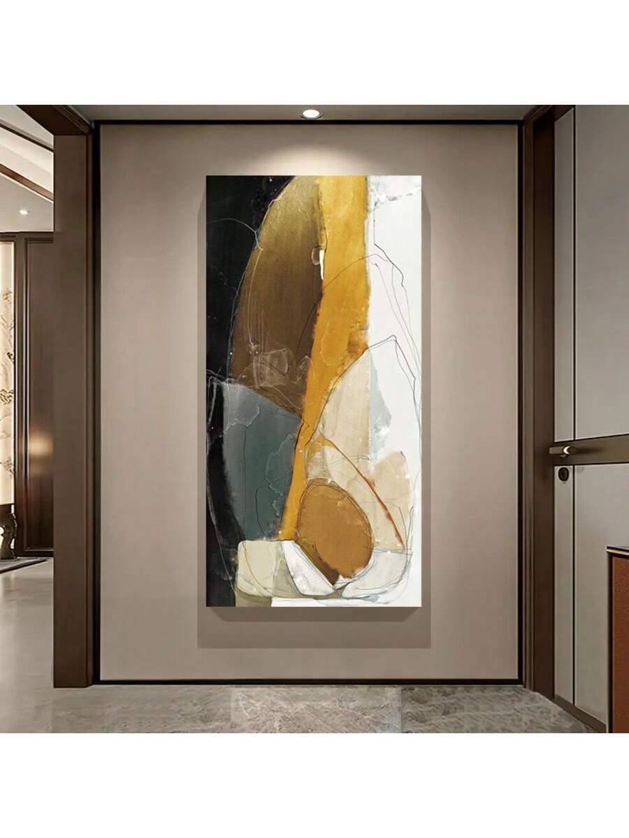 Elevate your living space with this frameless modern abstract square canvas art, designed to complement contemporary interiors. Its sleek, borderless design enhances any bedroom or living room wall, adding a sophisticated artistic touch without overwhelming your décor. Crafted for easy installation, this stylish wall poster brings a refined, minimalist aesthetic that seamlessly integrates with various color schemes and furnishings. Perfect for those seeking to infuse their home with