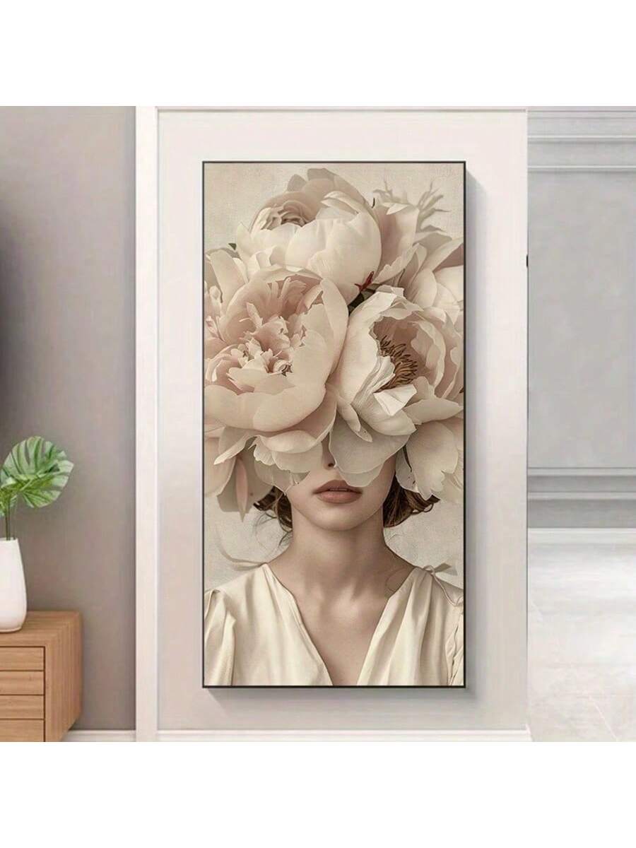 Elevate your living space with this elegant frameless modern abstract floral canvas art. Designed to complement chic bedrooms and living rooms, its sophisticated design adds a refined artistic touch without overwhelming your decor. The frameless style offers a sleek, contemporary look that seamlessly integrates with various interior themes, enhancing ambiance with subtle floral abstraction. Perfect for those seeking a tasteful blend of modern art and timeless elegance.