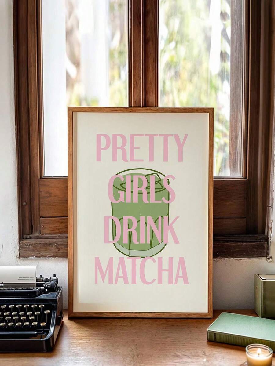 Bring artistic charm to any space with this stunning Matcha Art Poster. Featuring a beautiful woman enjoying a cup of matcha, this piece combines aesthetic appeal with a modern, minimalist design.
