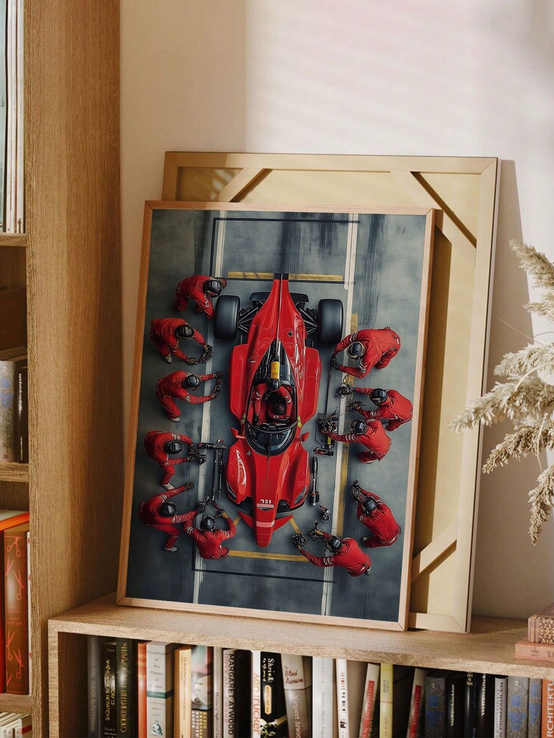 Elevate your space with the Modern Formula Racing Canvas Poster, a sleek and dynamic piece designed for enthusiasts and style-conscious decorators alike. This high-quality canvas print captures the essence of speed and precision, making it an ideal focal point for bedrooms, living rooms, or hallways. Its contemporary design complements modern interiors, adding a sophisticated touch that celebrates the thrill of racing. Durable and vibrant, this wall art offers lasting appeal and effortless integration into 