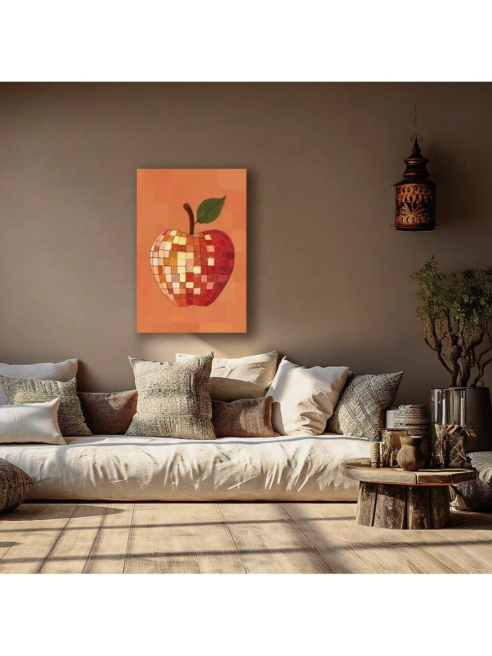 Elevate your space with the Vibrant Disco Apple Framed Poster, a striking piece of wall art that blends bold colors and modern design. Perfect for adding a stylish, aesthetic touch to any room, this framed poster enhances your décor with its dynamic visual appeal. Crafted for durability and easy display, it transforms ordinary walls into captivating focal points, making it an ideal choice for art enthusiasts seeking contemporary flair.