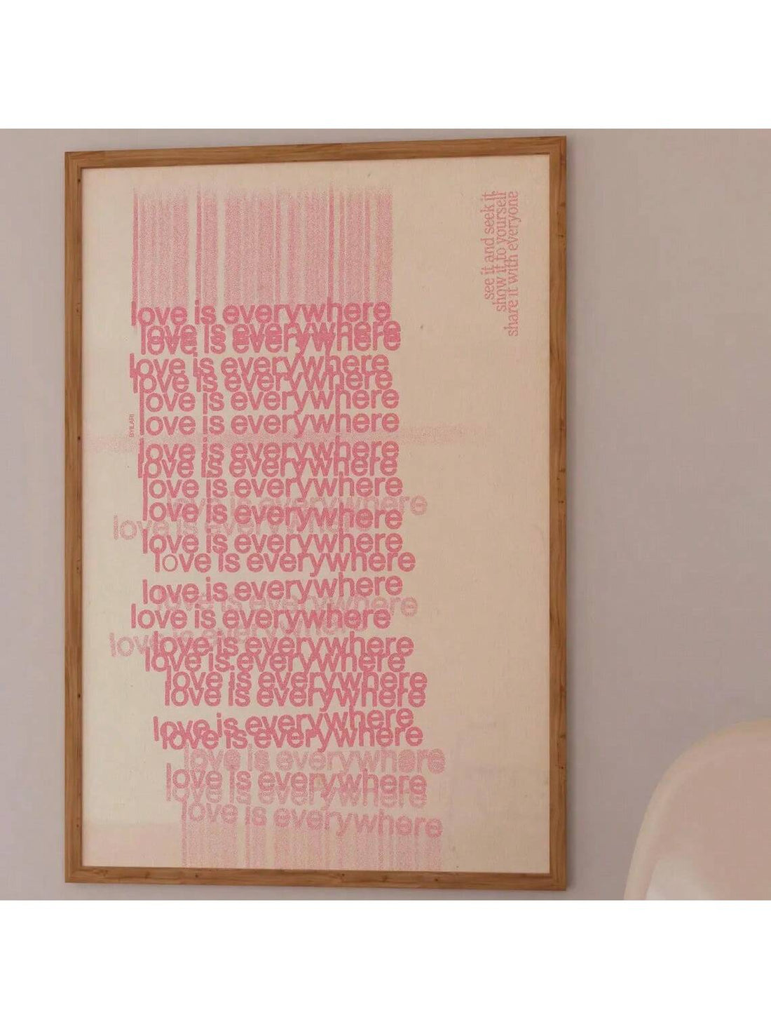 Celebrate timeless romance with the Vintage Love is Everywhere Poster. This soft aesthetic wall art brings a gentle, nostalgic charm to any space, perfect for Valentine's Day or everyday home décor. Its subtle colors and classic design create a warm, inviting atmosphere, making it an elegant addition for expressing love in your living space. Crafted to complement various styles, it enhances your décor with understated beauty and heartfelt sentiment.