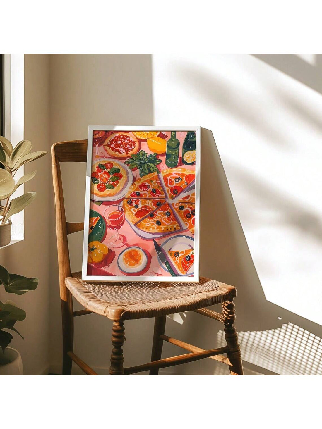 Celebrate your love for classic flavors with this Deliciously Vintage Pizza Party Wall Art. Expertly designed to evoke nostalgia, it adds a charming, retro touch to any kitchen or dining area. Ideal for food enthusiasts and those who appreciate unique home decor, this piece makes a thoughtful gift that brightens spaces with its timeless appeal.