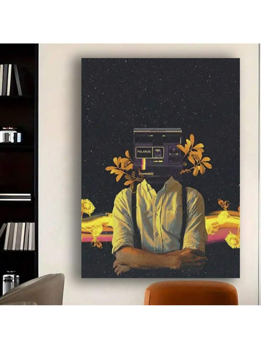 Elevate your living space with this Vibrant Abstract Cosmic Canvas Wall Art Poster, featuring a modern floral design that blends cosmic elements with bold colors. Crafted to add depth and energy, this piece serves as a striking focal point, enhancing contemporary home decor with artistic sophistication. Ideal for those seeking to infuse their environment with a unique blend of abstract creativity and floral elegance.