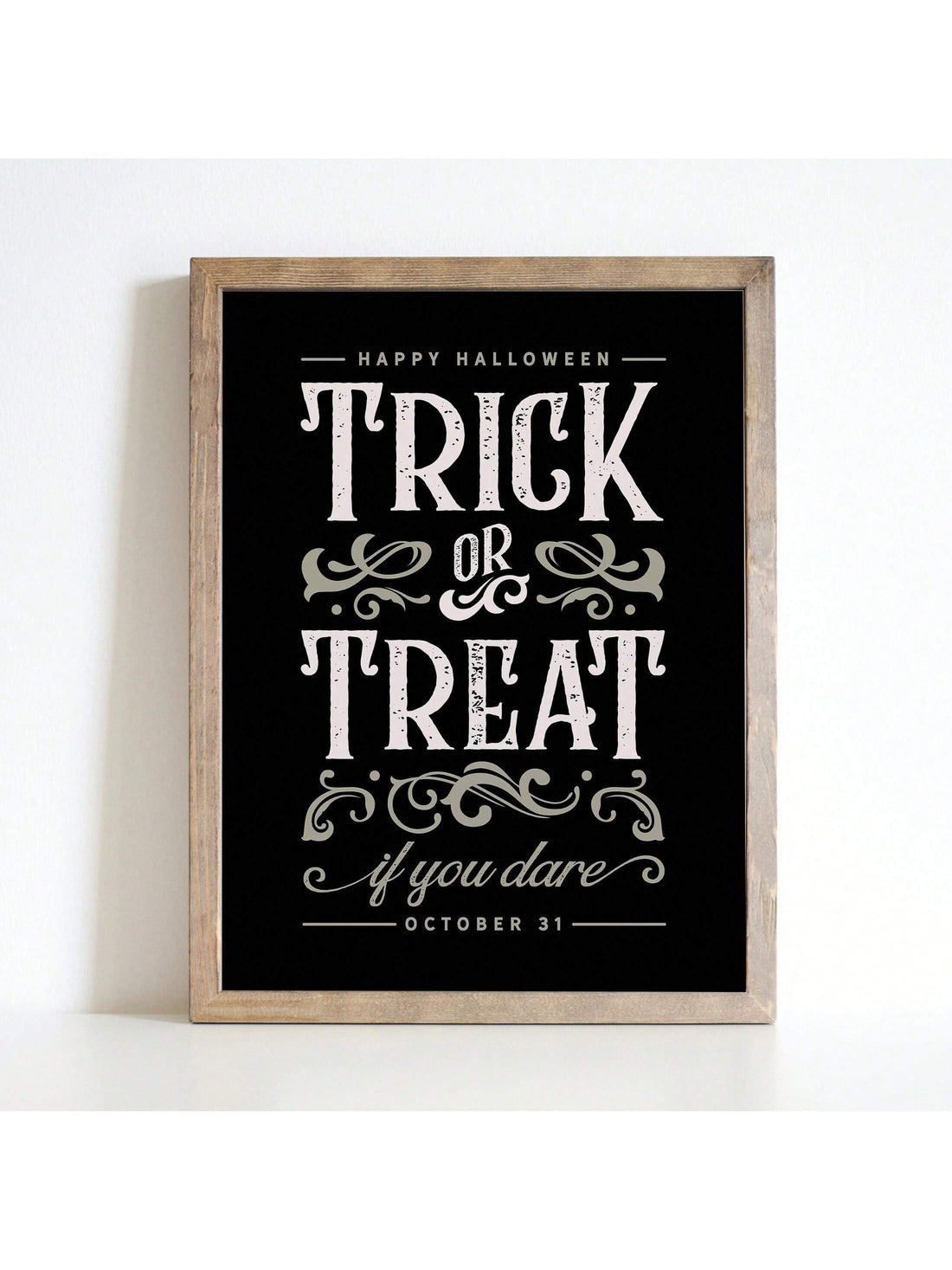 Elevate your Halloween decor with this Vintage Gothic Printable Wall Art, featuring a striking black and gold design. Perfect for creating an elegant yet spooky atmosphere, this digital download offers versatile decoration options for trick-or-treat celebrations and seasonal gatherings. Its timeless gothic style adds a sophisticated touch to any space, making it ideal for those who appreciate classic Halloween aesthetics with a modern twist. Easy to print and display, this artwork enhances your festive ambi