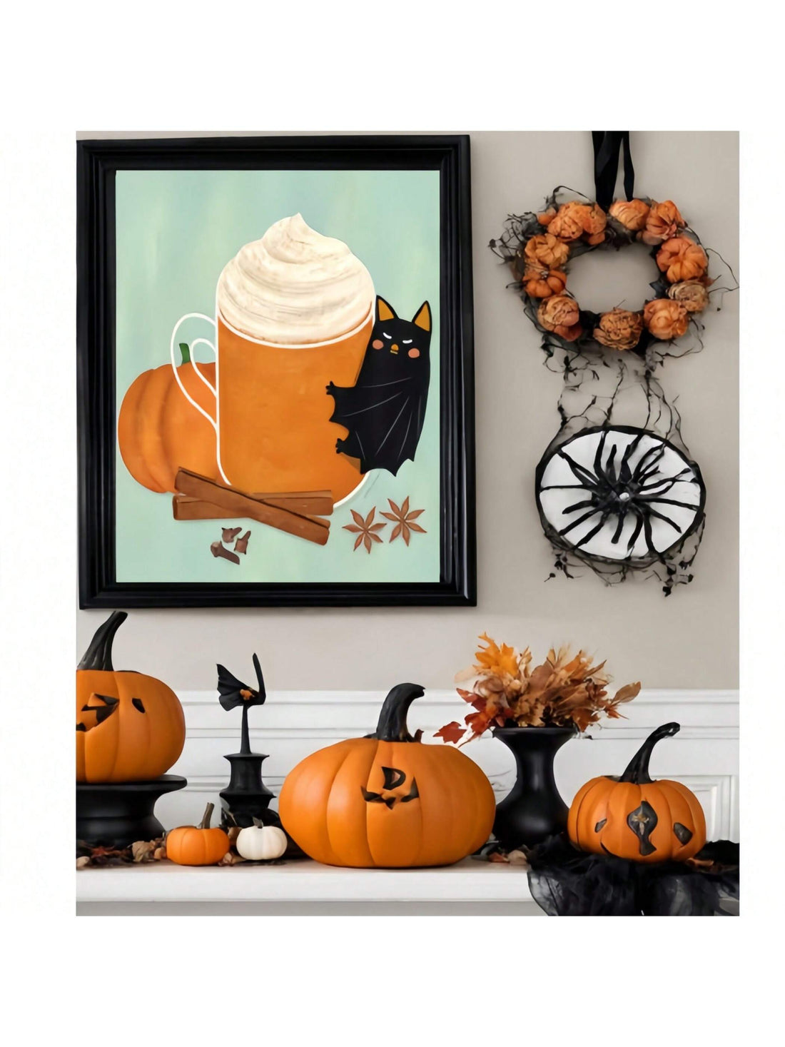 Elevate your Halloween decor with these Modern Minimalist Canvas Prints featuring sleek pumpkin and bat designs. Crafted to blend seamlessly with contemporary interiors, this wall art adds a subtle yet festive touch to any room. Perfect for those who appreciate understated seasonal style, these prints offer a sophisticated way to celebrate Halloween without overwhelming your space.