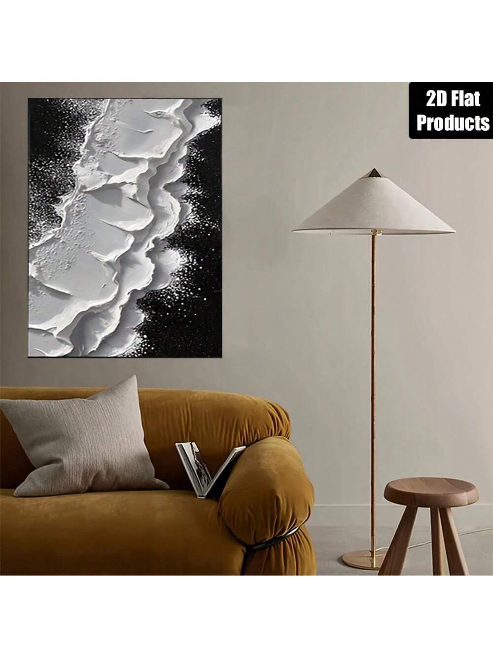Elevate your living space with this stylish black and white ocean waves canvas art, designed to complement modern home decor. Its monochromatic palette brings a sophisticated, timeless appeal, while the dynamic wave imagery adds a sense of movement and tranquility. Crafted with high-quality materials, this piece offers durability and sharp detail, making it a refined focal point for any room seeking a contemporary coastal touch.