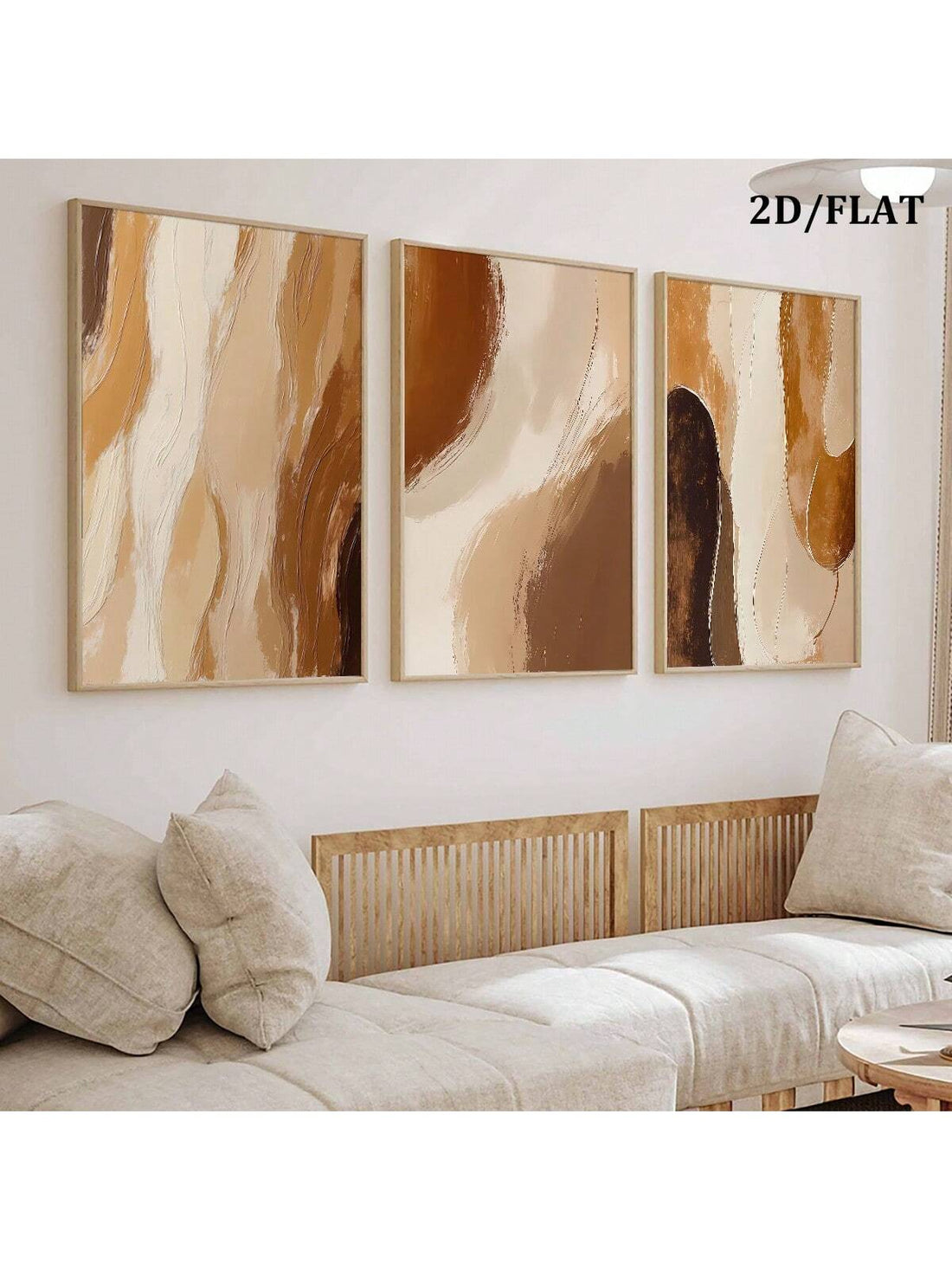 Elevate your living space with this Neutral Abstract Gallery Wall Art Set, featuring modern brown canvas prints designed to complement contemporary home decor. Each piece showcases subtle abstract patterns in warm, earthy tones, creating a harmonious and sophisticated atmosphere. Ideal for living rooms, these prints add depth and texture without overwhelming your existing design, making them a versatile choice for enhancing any interior style. Crafted for durability and visual impact, this set offers a refi