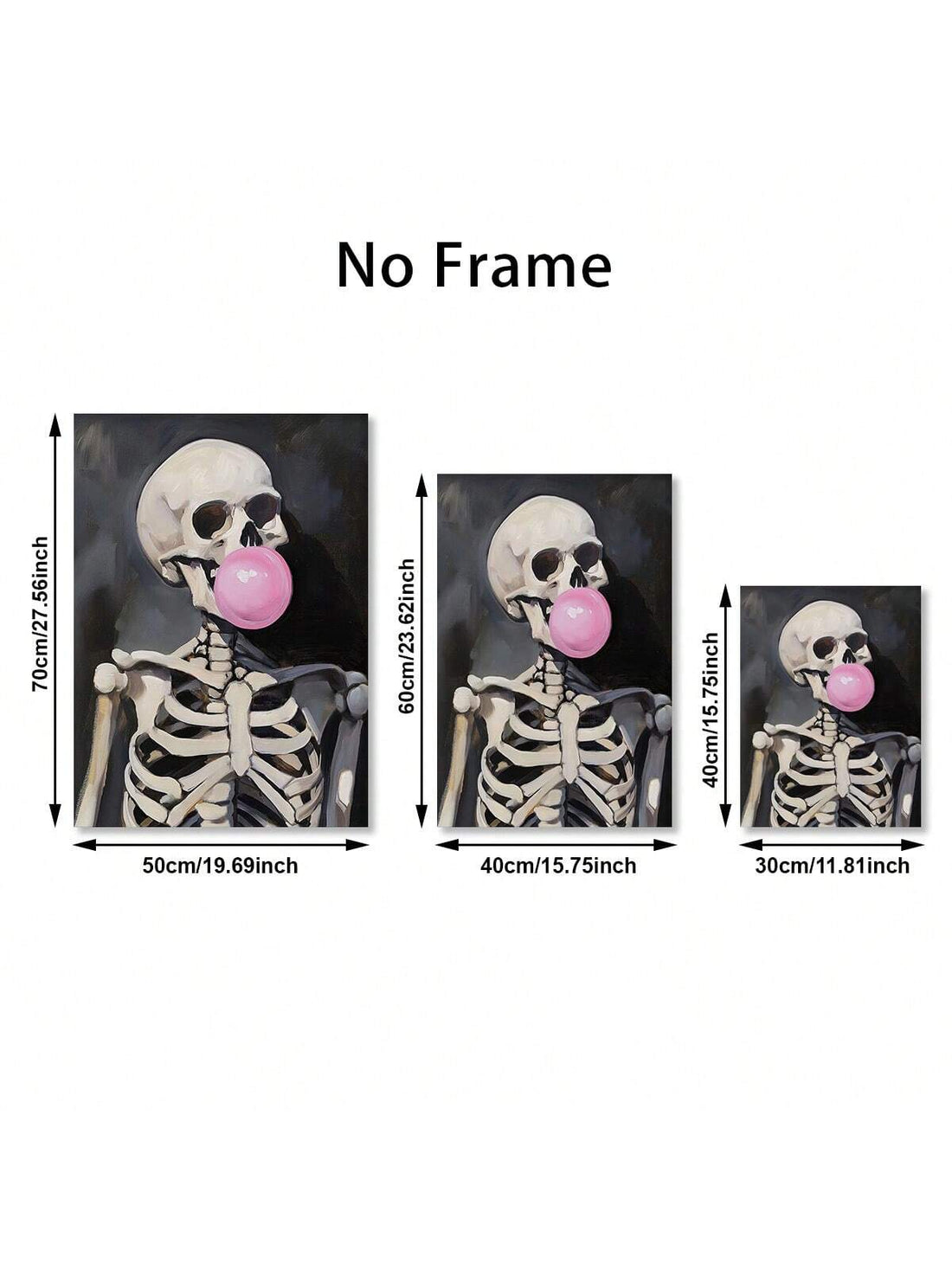 Add a chilling touch to your space with this Eerie Halloween Skull Bubble Gum Art Print. Perfect for bedrooms, bathrooms, or living rooms, this unique piece blends spooky aesthetics with playful bubble gum imagery, creating a striking focal point. Crafted with attention to detail, it enhances your Halloween decor while maintaining a stylish edge year-round. Ideal for those who appreciate expert design with a macabre twist.