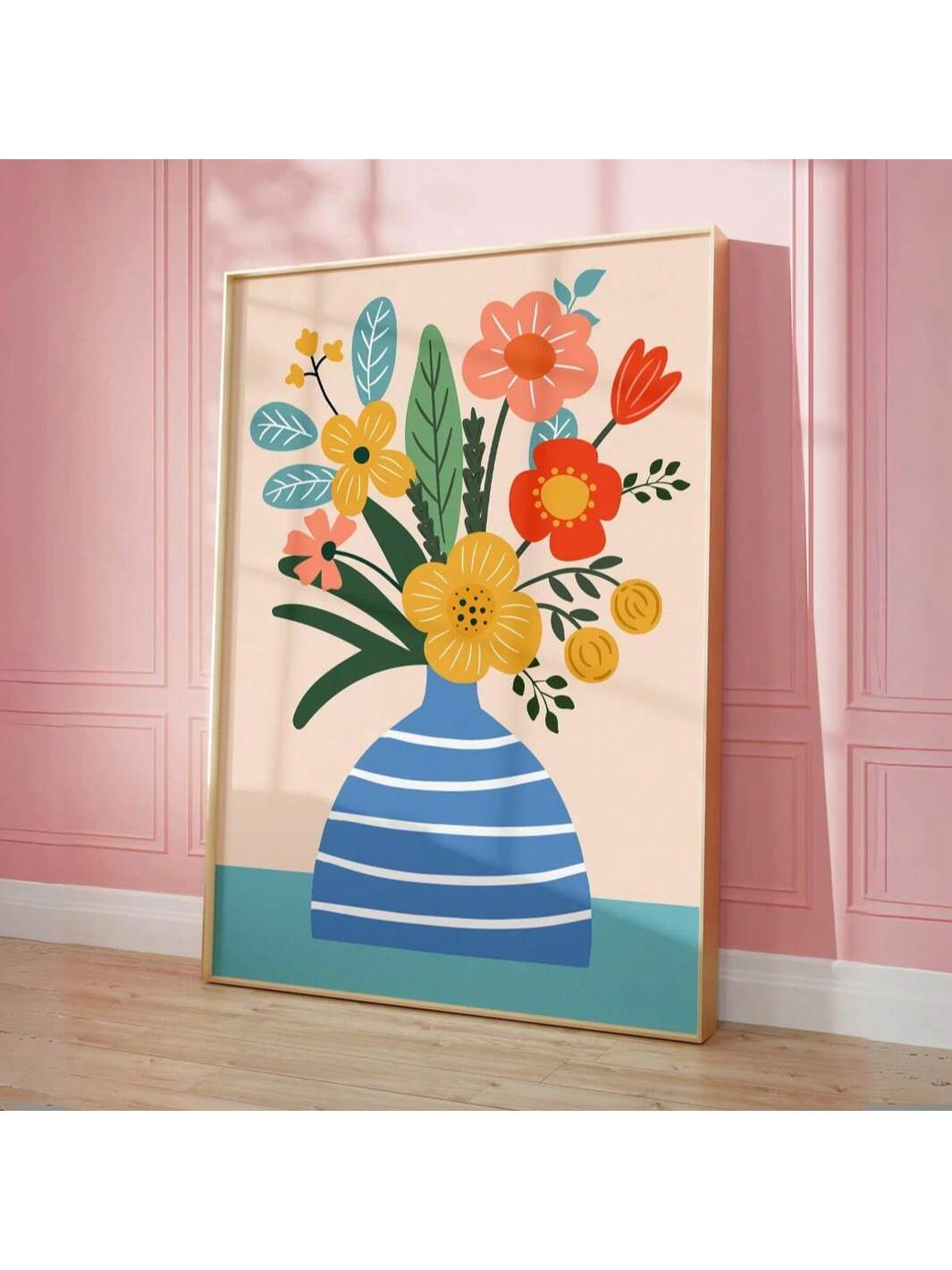 Elevate your living space with this Elegant Botanical Flower Poster, featuring a beautifully detailed flower bouquet print. Designed to enhance home aesthetics, this wall art adds a refined touch of nature’s charm to any room. Its sophisticated botanical illustration complements various decor styles, making it an ideal choice for those seeking timeless elegance in their interior design. Crafted for visual impact, this poster transforms your walls into a gallery of natural beauty.