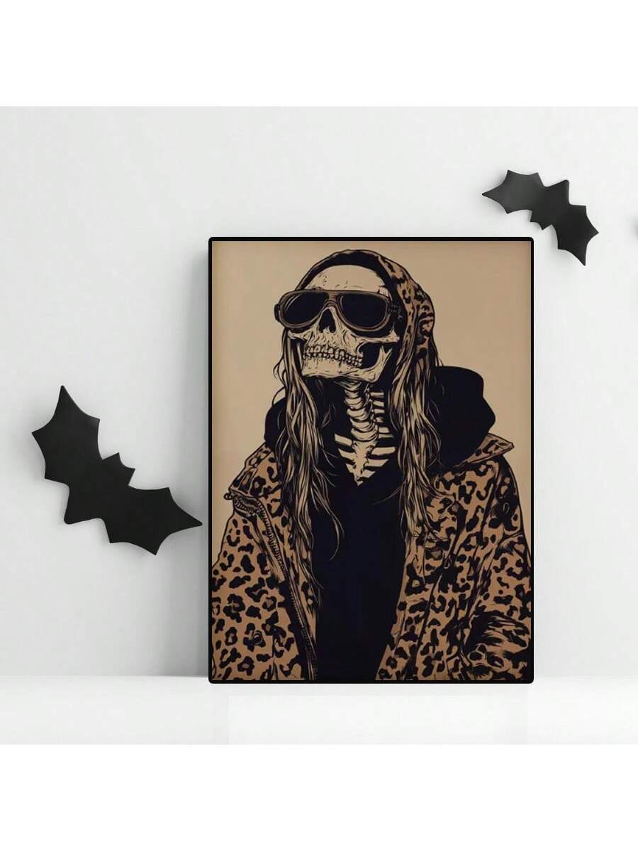 Elevate your space with the Spooky Skull Prints Halloween Canvas Poster, a perfect blend of edgy style and dark academia aesthetics. Crafted for teens and enthusiasts of moody decor, this high-quality canvas features striking skull imagery that adds a sophisticated yet eerie touch to any room. Ideal for creating a unique atmosphere during Halloween or as a year-round statement piece, this poster combines artistic flair with durable materials for lasting impact.